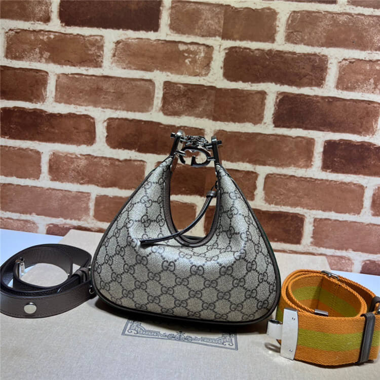 Replica Gucci Attache Small Shoulder Bag 699409 96GRN 4091 (4)