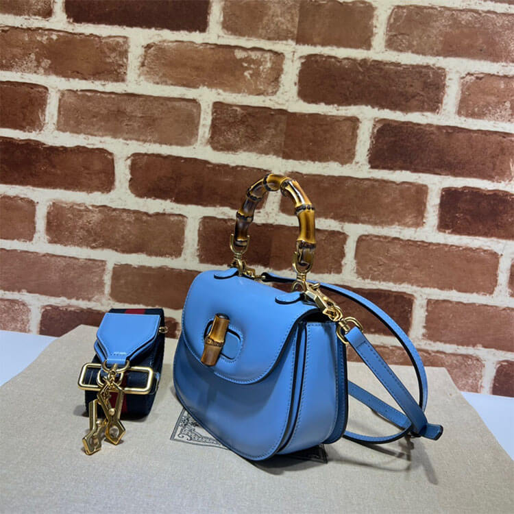 Replica Gucci Bamboo 1947 Mini Top Handle Bag 686864 10ODT 4371 (3)