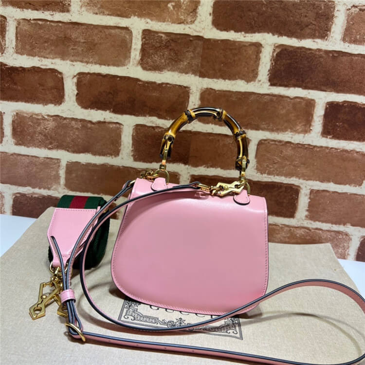 Replica Gucci Bamboo 1947 Mini Top Handle Bag 686864 10ODT 5467 (4)