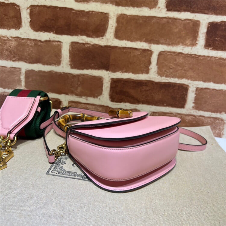 Replica Gucci Bamboo 1947 Mini Top Handle Bag 686864 10ODT 5467 (5)