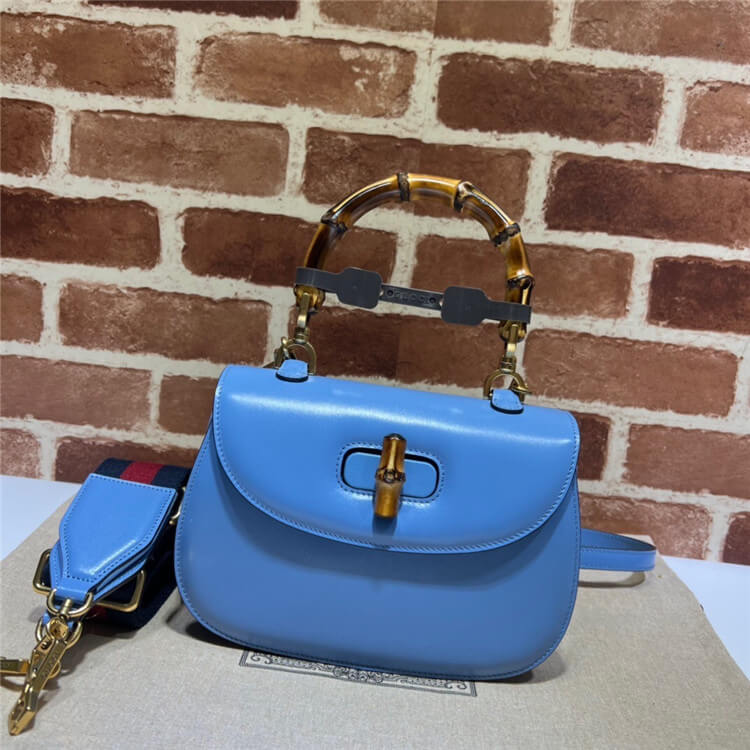 Replica Gucci Bamboo 1947 Small Top Handle Bag 675797 10ODT 4371 (2)