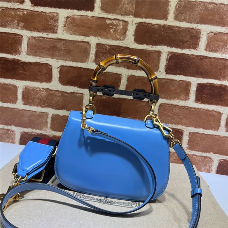 Replica Gucci Bamboo 1947 Small Top Handle Bag 675797 10ODT 4371 (4)