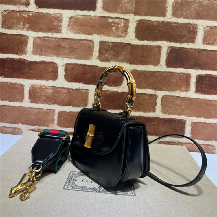 Replica Gucci Bamboo 1947 Top Handle Bag 686864 10ODT 1060 (3)