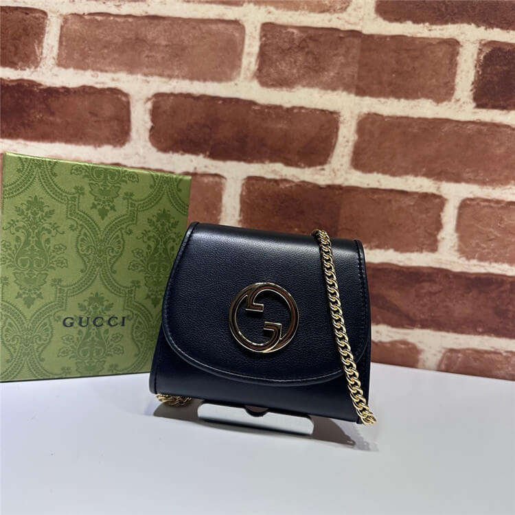 Replica Gucci Blondie Medium Chain Wallet 725219 UXX0G 1000 (2)