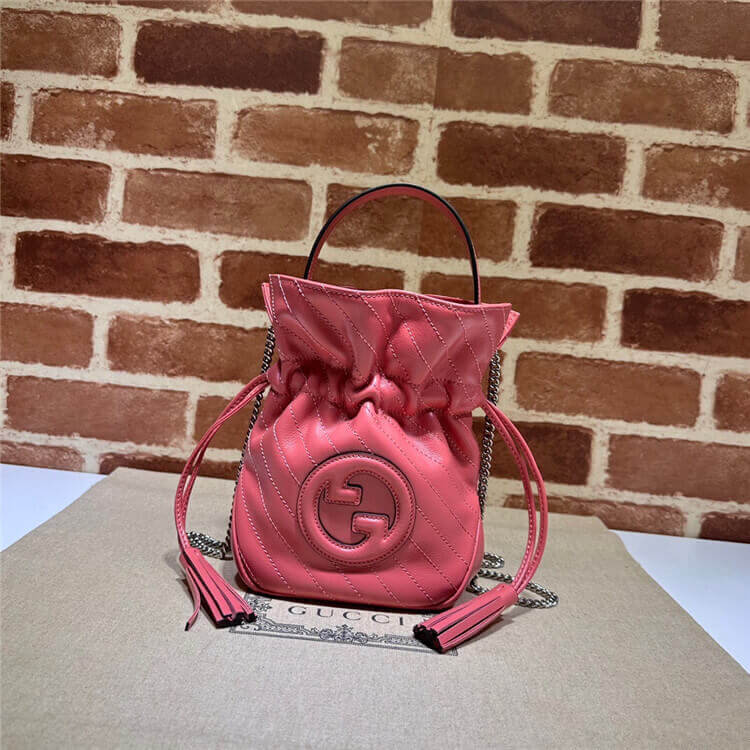 Replica Gucci Blondie Mini Bucket Bag 760313 AACP7 6701 (2)