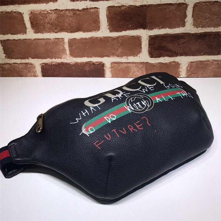 Replica Gucci Coco Capitan Logo Belt Bag 493869 0FSBT 8131 (5)