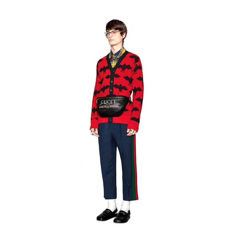 Replica Gucci Coco Capitan Logo Belt Bag 493869 0FSBT 8131 (7)