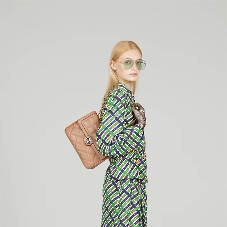 Replica Gucci Deco Small Shoulder Bag 740834 AAB1Q 2754 (8)