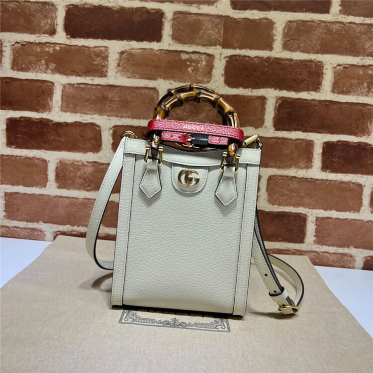 Replica Gucci Diana Mini Tote Bag 739079 DJ24T 9058 (2)