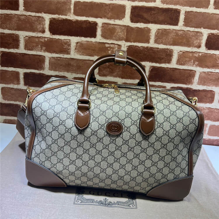 Replica Gucci Duffle Bag With Interlocking G 696014 92THG 8563 (2)