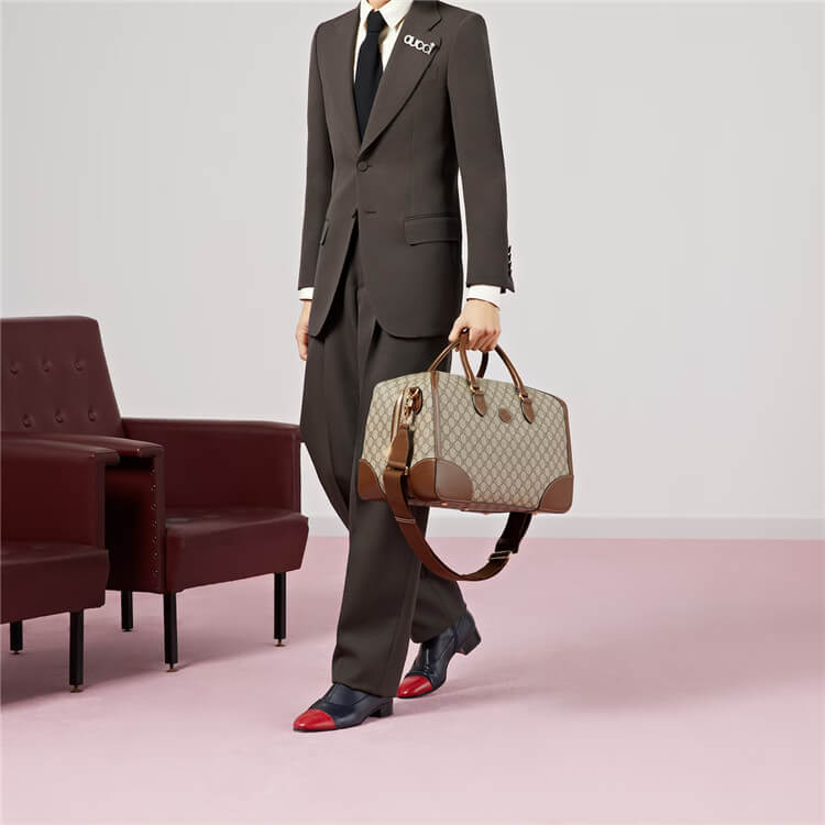 Replica Gucci Duffle Bag With Interlocking G 696014 92THG 8563 (7)