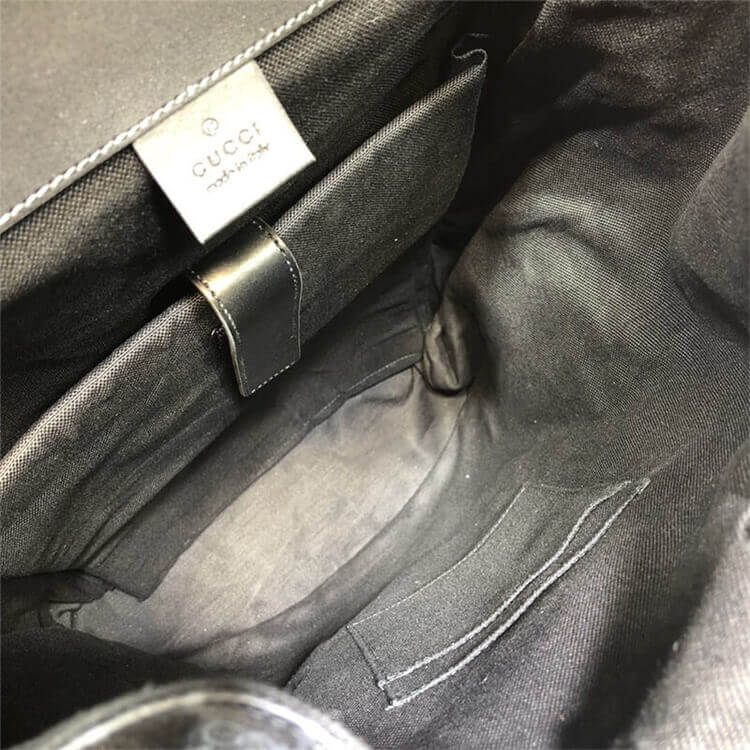 Replica Gucci GG Black Backpack 495563 K9R8X 1071 (6)