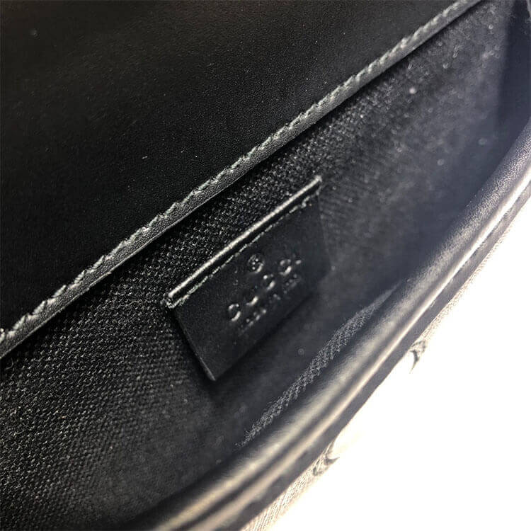 Replica Gucci GG Black Belt Bag 598113 K5RLN 1095 (5)