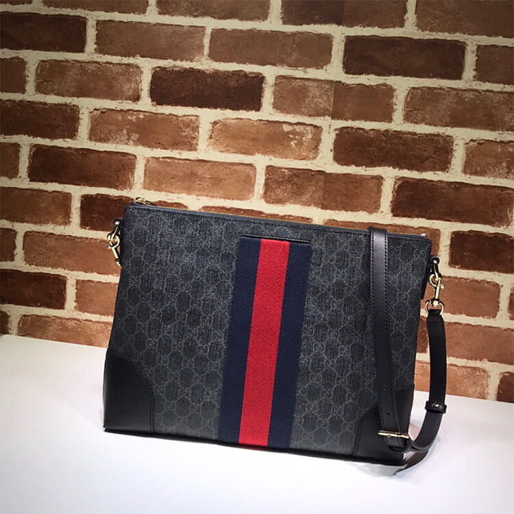 Replica Gucci GG Black Messenger 474139 K5ICN 1095 (4)
