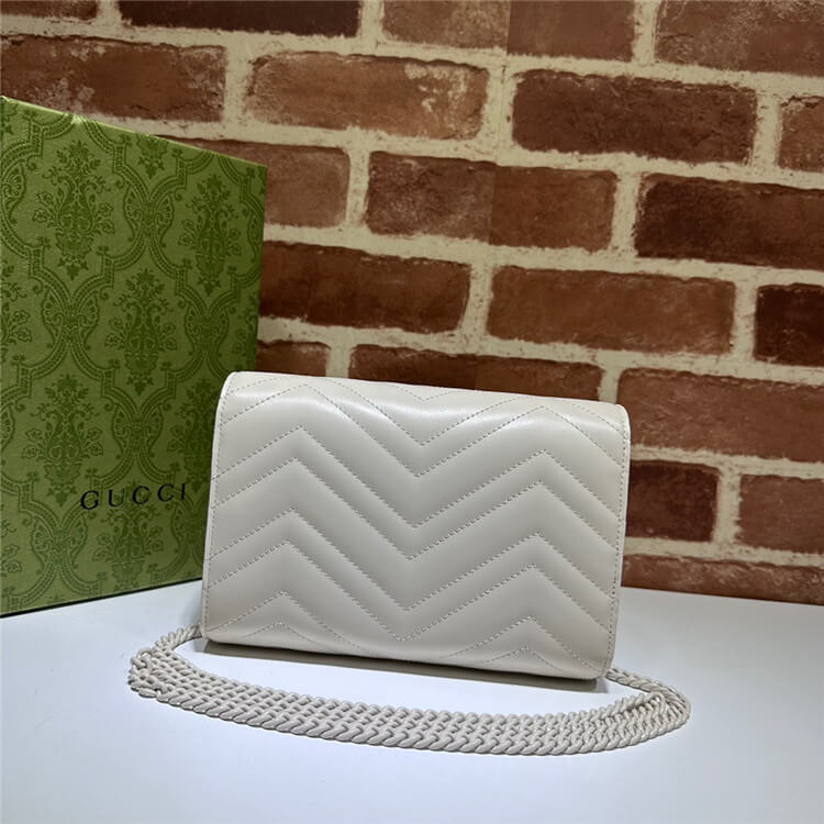 Replica Gucci GG Marmont Matelasse Mini Bag 474575 AABZK 9022 (3)