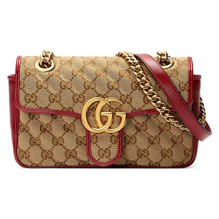 Replica Gucci GG Marmont Mini Bag 446744 HVKEG 8561 (1)