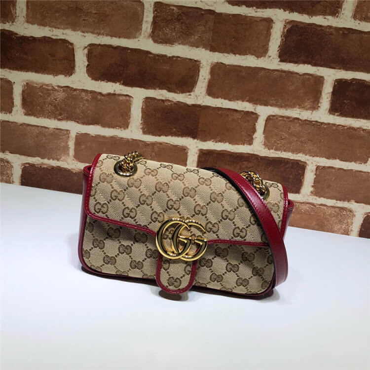 Replica Gucci GG Marmont Mini Bag 446744 HVKEG 8561 (2)