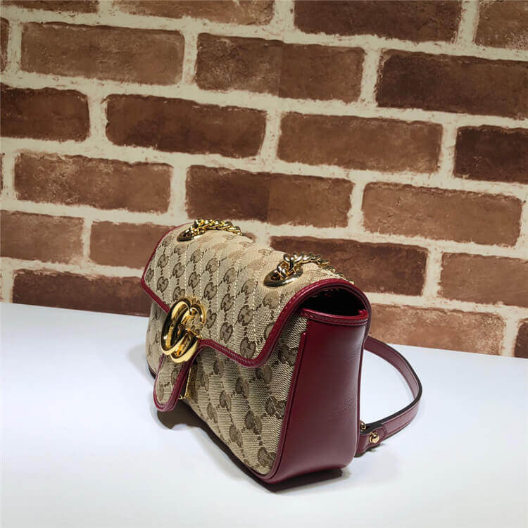 Replica Gucci GG Marmont Mini Bag 446744 HVKEG 8561 (3)