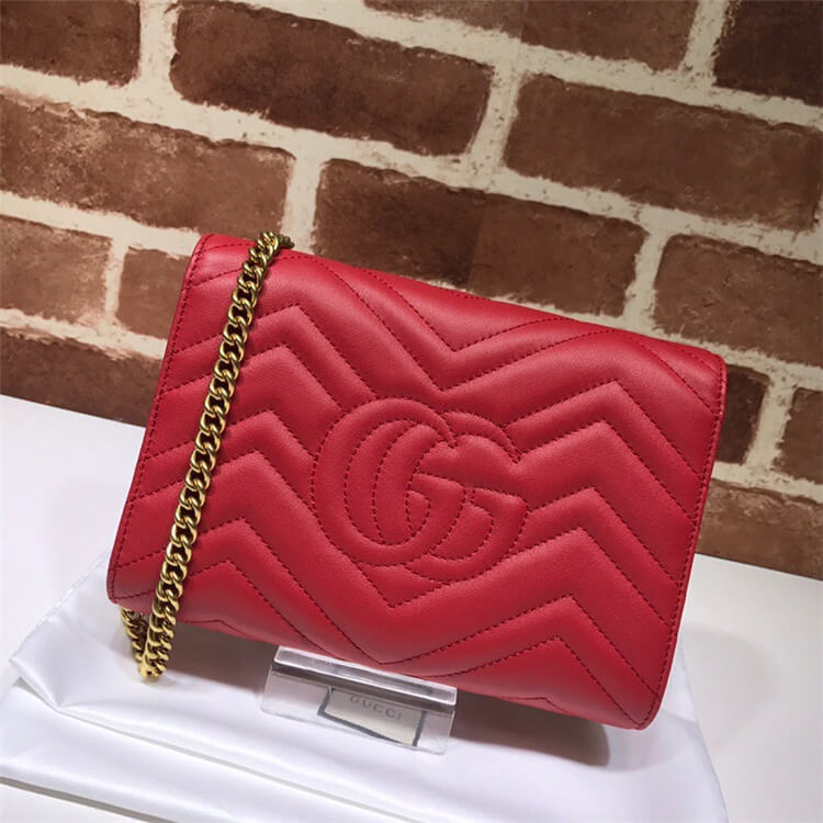 Replica Gucci GG Marmont Mini Bag 474575 DTD1T 6433 (4)