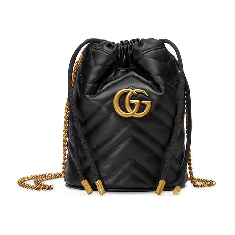 Replica Gucci GG Marmont Mini Bucket Bag 575163 DTDRT 1000 (1)
