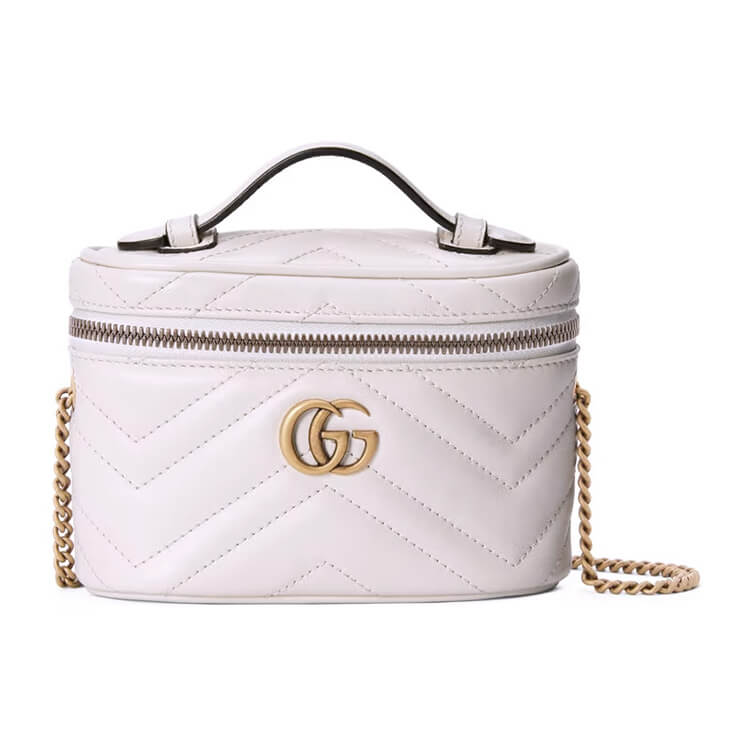 Replica Gucci GG Marmont Mini Top Handle Bag 699515 DTDHT 9022 (1)