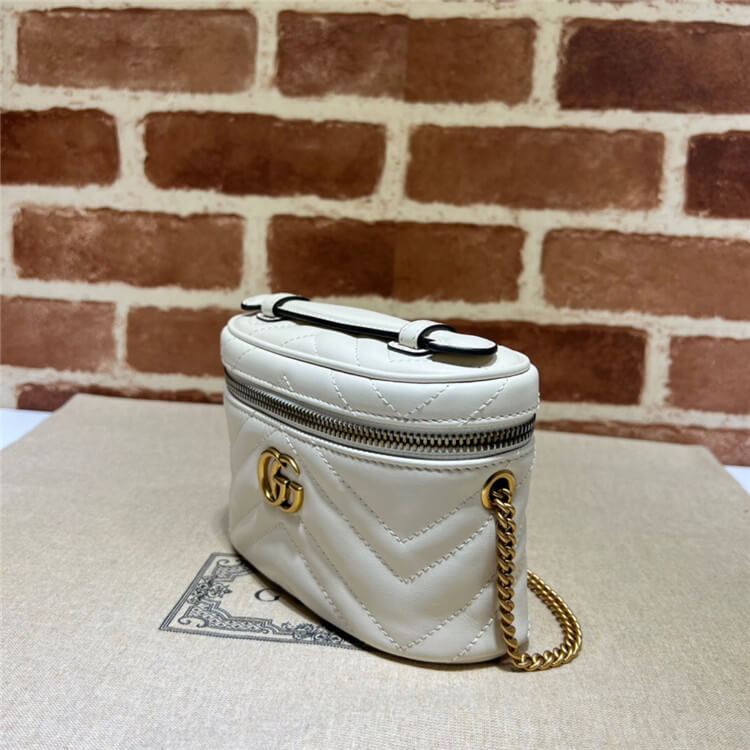 Replica Gucci GG Marmont Mini Top Handle Bag 699515 DTDHT 9022 (3)