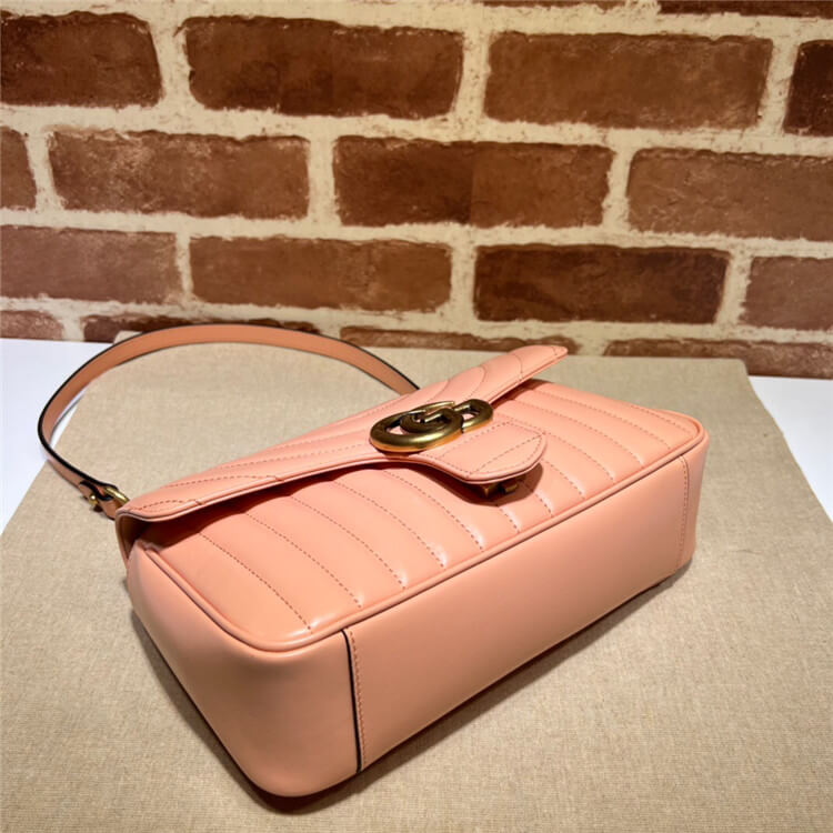 Replica Gucci GG Marmont Small Shoulder Bag 443497 AABZE 6707 (5)