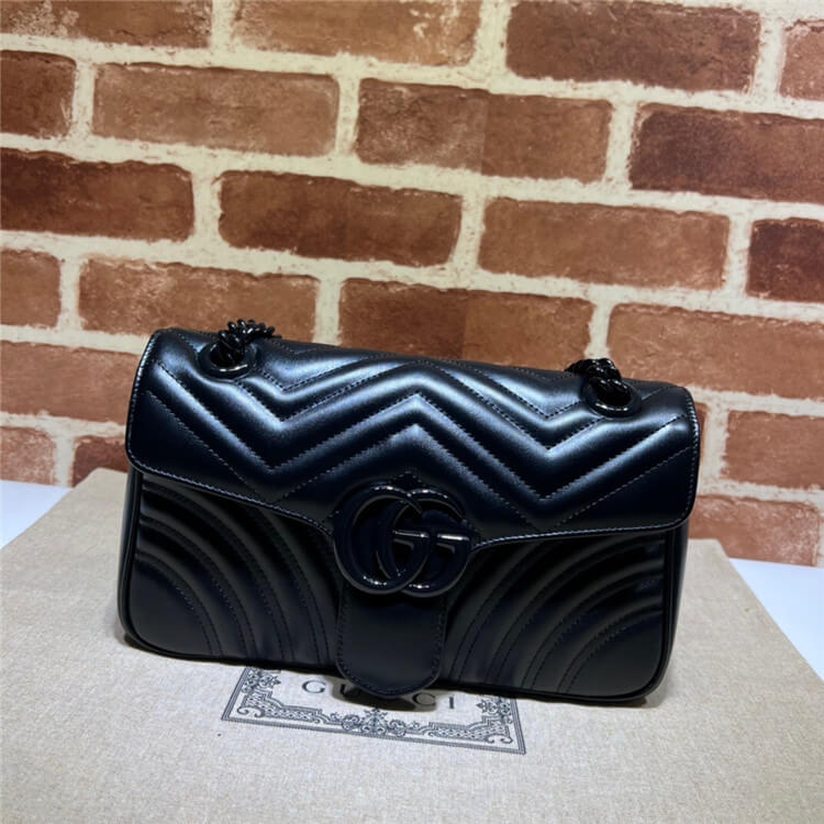 Replica Gucci GG Marmont Small Shoulder Bag 443497 DTDFV 1000 (2)