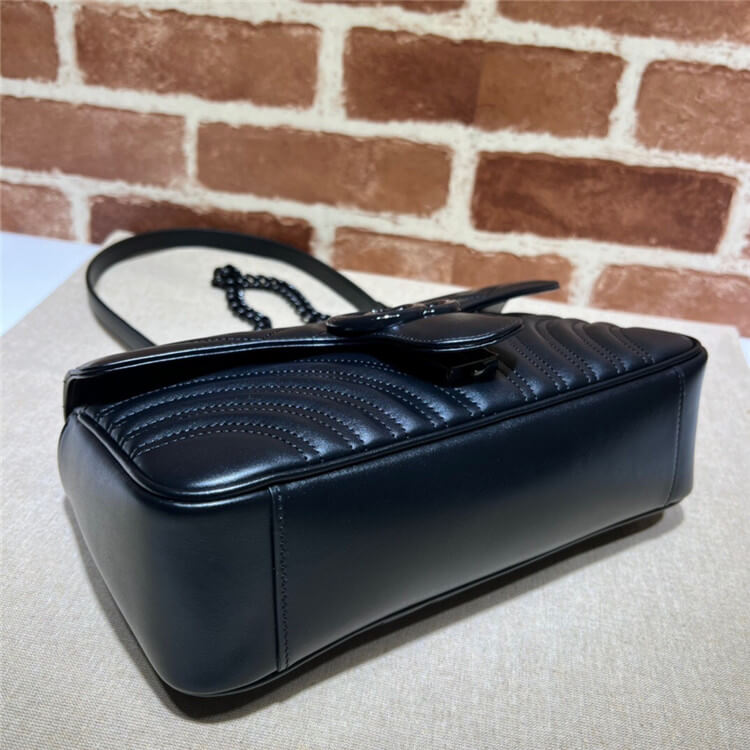 Replica Gucci GG Marmont Small Shoulder Bag 443497 DTDFV 1000 (5)