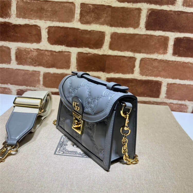Replica Gucci GG Matelasse Small Top Handle Bag 724499 UM8HG 1563 (3)