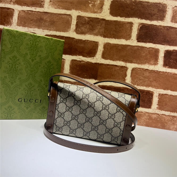 Replica Gucci Horsebit 1955 Jumbo GG Mini Bag 699296 92TCG 8563 (4)