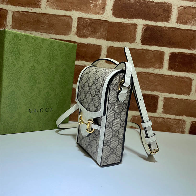 Replica Gucci Horsebit 1955 Mini Bag 625615 92TCG 9761 (3)