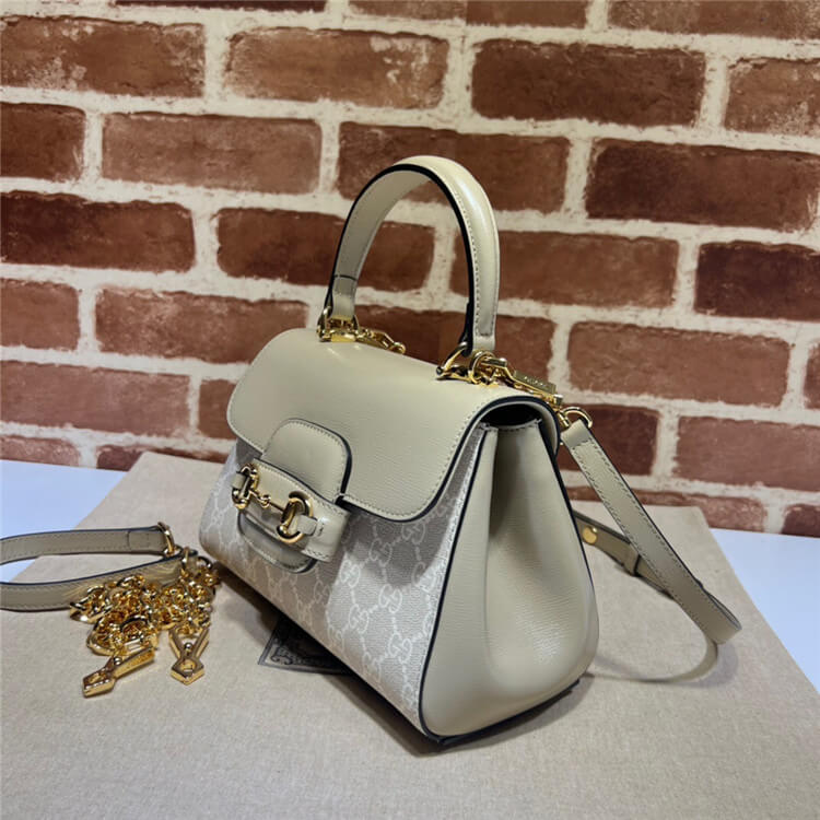 Replica Gucci Horsebit 1955 Mini Bag 703848 FABLN 9897 (3)