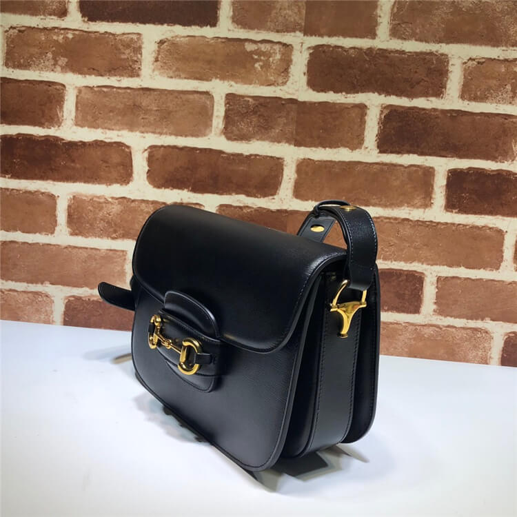 Replica Gucci Horsebit 1955 Shoulder Bag 602204 1DB0G 1000 (3)