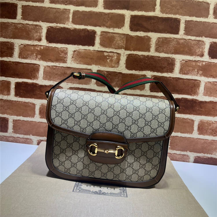 Replica Gucci Horsebit 1955 Shoulder Bag 700457 HUHHG 8565 (3)