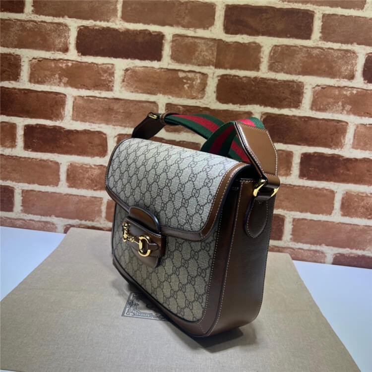 Replica Gucci Horsebit 1955 Shoulder Bag 700457 HUHHG 8565 (4)