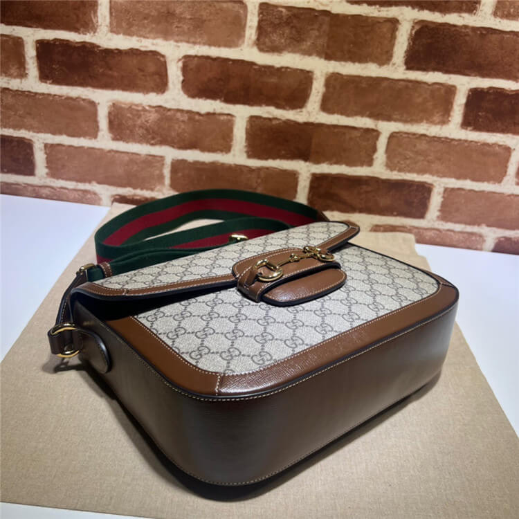 Replica Gucci Horsebit 1955 Shoulder Bag 700457 HUHHG 8565 (6)