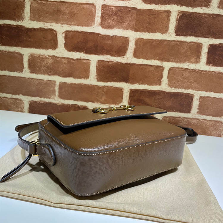 Replica Gucci Horsebit 1955 Small Shoulder Bag 645454 1DB0G 2361 (5)