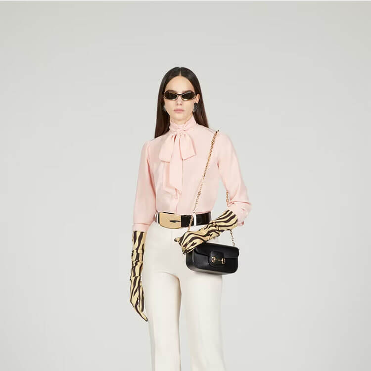 Replica Gucci Horsebit 1955 Small Shoulder Bag 735178 1DB0G 1000 (7)