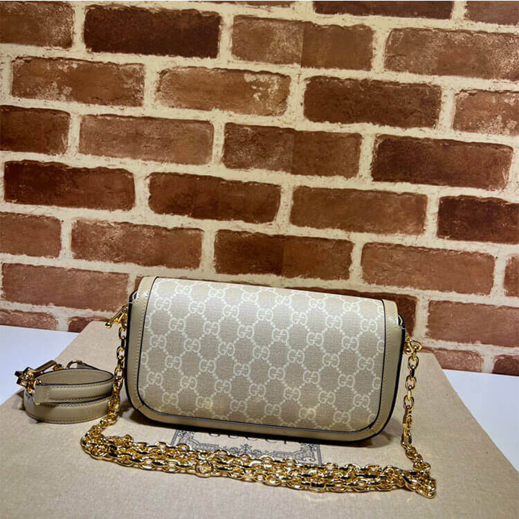 Replica Gucci Horsebit 1955 Small Shoulder Bag 735178 FABLN 9897 (4)