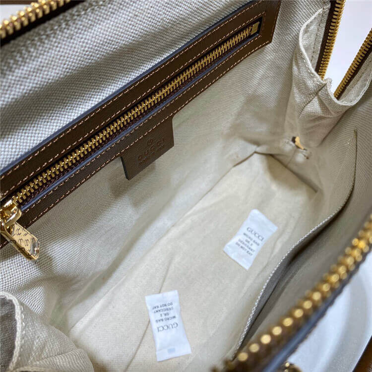 Replica Gucci Horsebit 1955 Small Top Handle Bag 621220 92TCG 8563 (6)