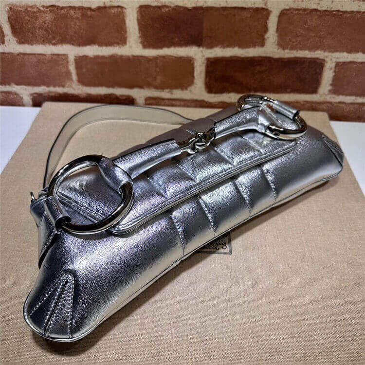 Replica Gucci Horsebit Chain Medium Shoulder Bag 764255 AACY5 8106 (5)