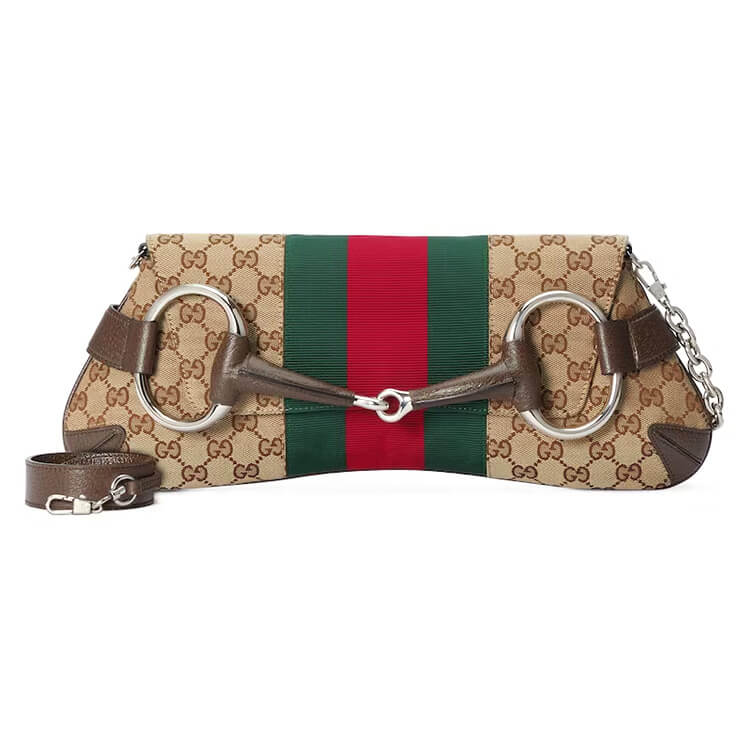 Replica Gucci Horsebit Chain Medium Shoulder Bag 764255 FACM2 8747 (1)