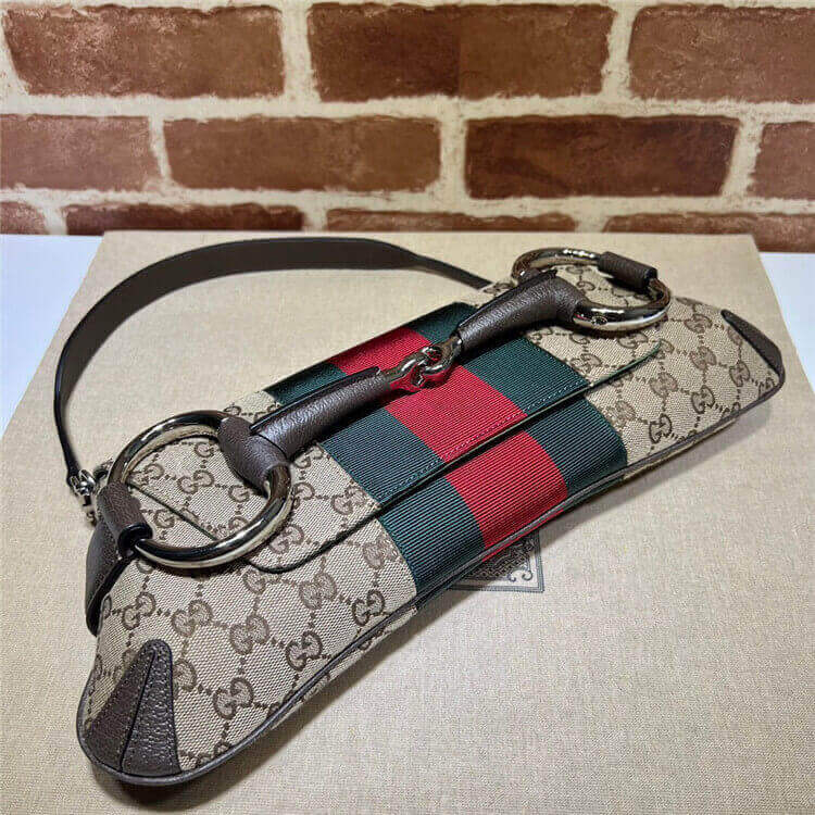 Replica Gucci Horsebit Chain Medium Shoulder Bag 764255 FACM2 8747 (5)