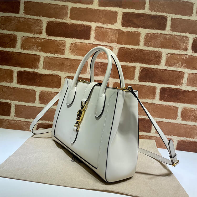 Replica Gucci Jackie 1961 Medium Tote Bag 649016 0YK0G 9022 (3)