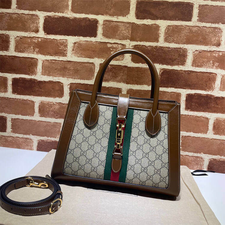 Replica Gucci Jackie 1961 Medium Tote Bag 649016 HUHHG 8565 (2)