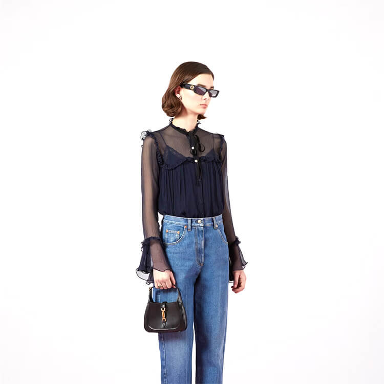 Replica Gucci Jackie 1961 Mini Shoulder Bag 637091 10O0G 1000 (7)