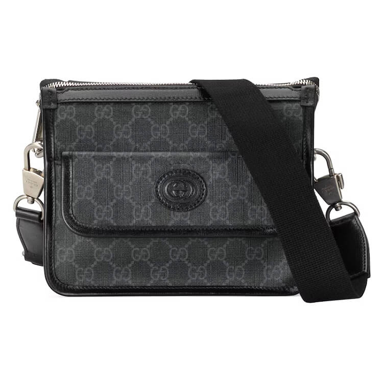 Replica Gucci Messenger Bag With Interlocking G 674164 92THN 1000 (1)