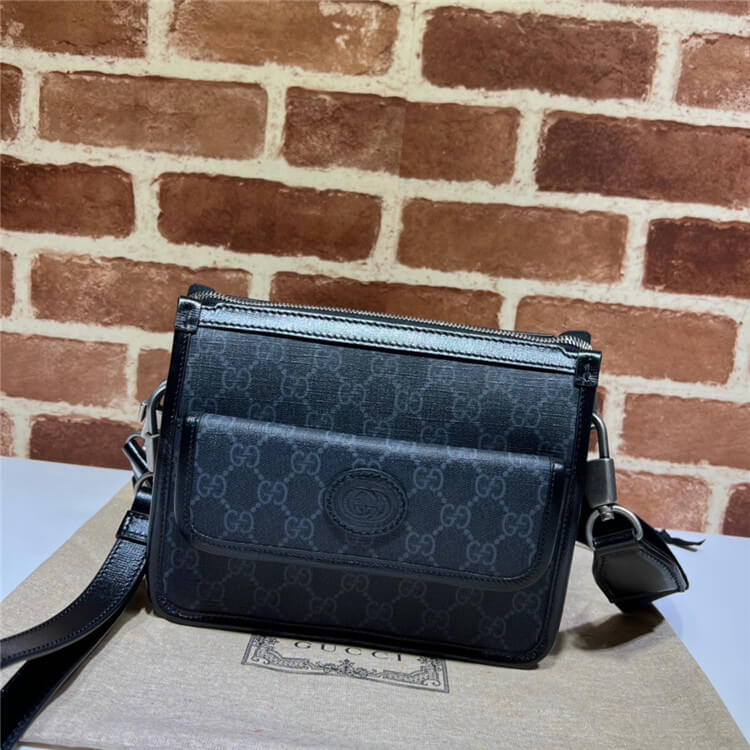 Replica Gucci Messenger Bag With Interlocking G 674164 92THN 1000 (2)