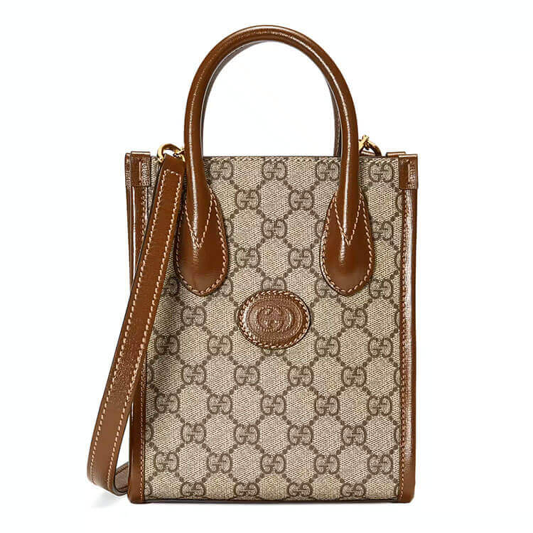 Replica Gucci Mini Tote Bag With Interlocking G 671623 92TCG 8563 (1)